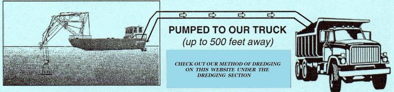 FROM YOUR BOAT SLIP AREA TO OUR DUMP TRUCK